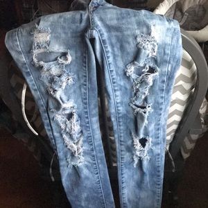 American eagle crop jeggings